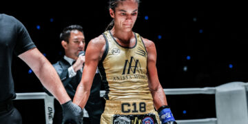 Anissa Meksen suffers her first ONE Championship loss at the hands of Phetjeeja at ONE Friday Fights 46 - ONE Championship