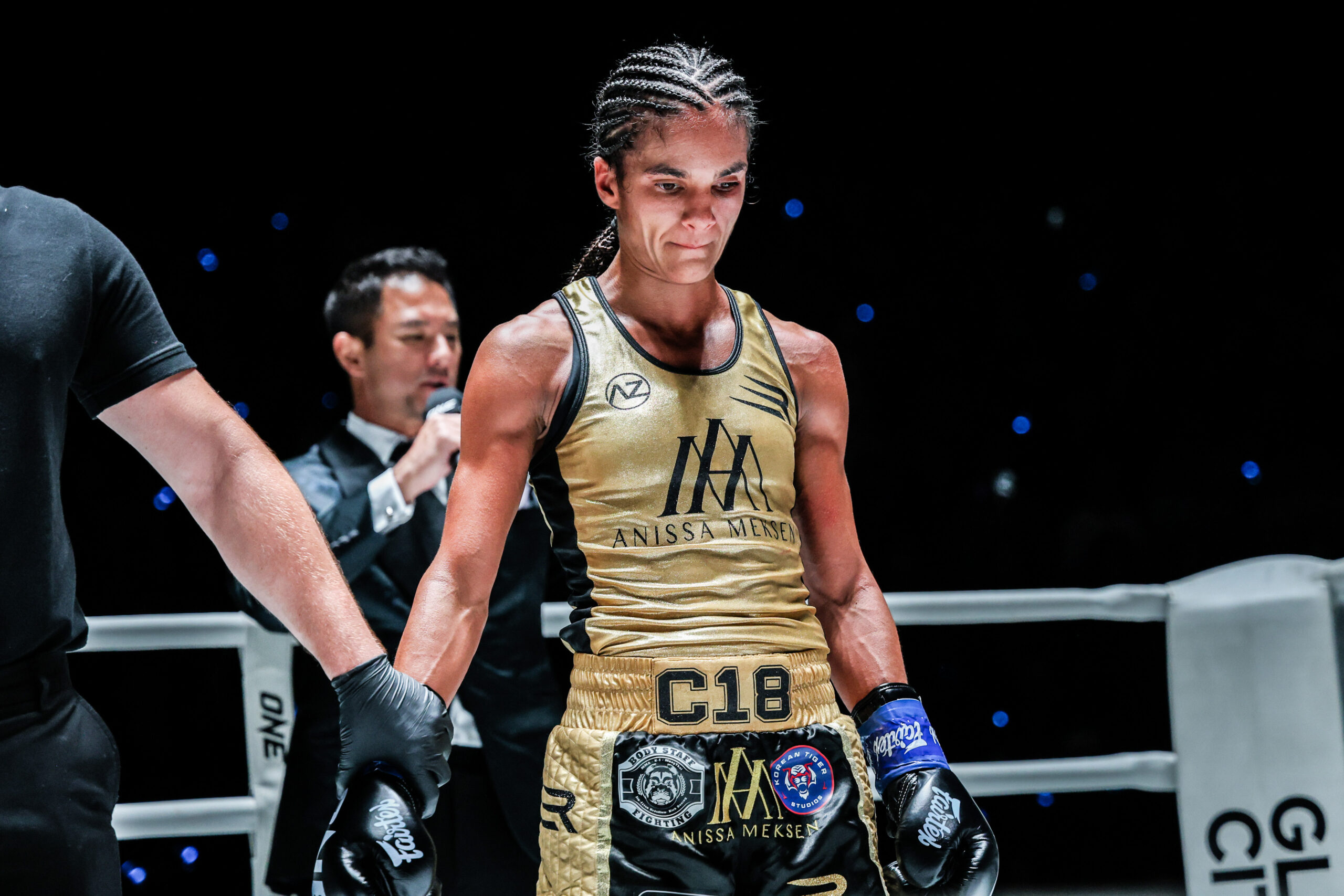 Anissa Meksen suffers her first ONE Championship loss at the hands of Phetjeeja at ONE Friday Fights 46 - ONE Championship